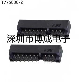 10 Uds., PCIE de 100% hembra, , original, nuevo, disponible, 1775838-2/0,8mm-52Pin, socket-5.6H