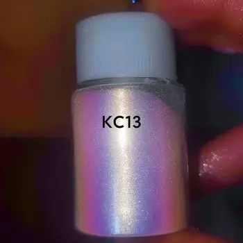 10 г пигментной пудры aurora nail с оптическим эффектом супер-хамелеона aurora mirror powder