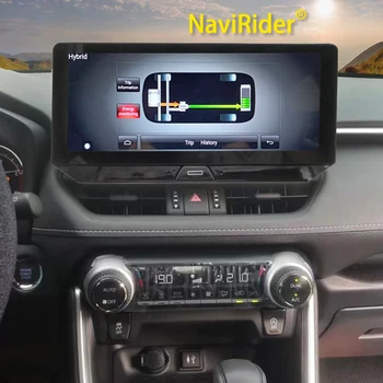 12,3-дюймовый 256 ГБ Rom Автомобильный Android-Экран Для Toyota RAV4 Prime XSE 2021 2022 2020 2019 Мультимедийный Видеоплеер GPS Carplay ГолоВное Устройство