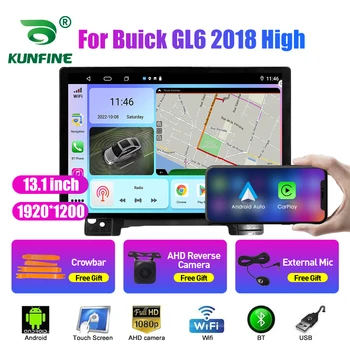 13,1-дюймовый автомобильный радиоприемник для Buick GL6 2018 High Car DVD GPS Навигация Стерео Carplay 2 Din Центральный мультимедийный Android Auto
