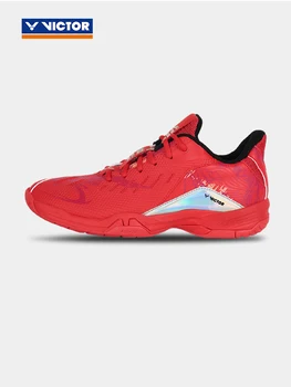 2022 новые мужские и женские кроссовки для бадминтона victor, дышащие высокоэластичные нескользящие спортивные кроссовки, теннисные A-CNYT