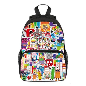 3D рюкзак, школьный ранец для мальчиков и девочек, школьная сумка для учащихся начальной и средней школы, рюкзак с героями мультфильмов и аниме