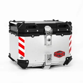 45-литровый багажник для мотоцикла из алюминиевого сплава, фиксирующий чехол для переноски багажа для скутера