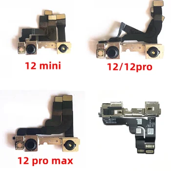 5 шт. Оригинальная фронтальная камера, направленная на датчик приближения справа, Гибкий кабель для iPhone 12 mini Pro 12pro Max