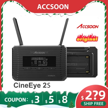 ACCSOON cineye 2 2S Беспроводная система передачи видео HD1080P 500-футовый передатчик Для передачи изображения, совместимый с SDI/HDMI