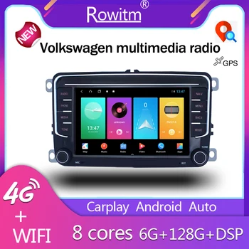 Android Автомагнитола для VW POLO GOLF 5 6 Plus PASSAT B6 JETTA TIGUAN TOURAN SHARAN SCIROCCO Caddy Vento Carplay Audio Ster