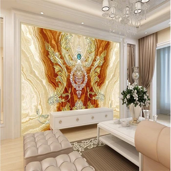 beibehang papel de parede, Королевское фламенко гостиная телевизор диван стойка регистрации обои 3d фреска наклейка спальня обои на заказ