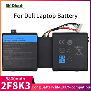 BK-Dbest 11,8v 86wh Аккумулятор для ноутбука 2F8K3 для Dell Alienware 17 18 18x M17x R5, M18x R3 G33TT KJ2PX 0J33TT 0KJ2PX 451-BBCB 2F8K3