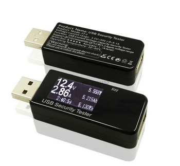 DHL 100шт высокое качество 5 ~ 30 В постоянного тока Вольтметр амперметр измерители тока напряжения монитор емкости быстрое зарядное Устройство Аккумулятор USB тестер