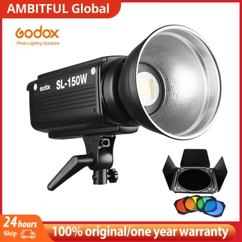 Godox SL-150W SL150W 150WS Версия 5600K Белая ЖК-панель со светодиодной подсветкой для видеосъемки с непрерывным выходом Студийный светильник Bowens Mount