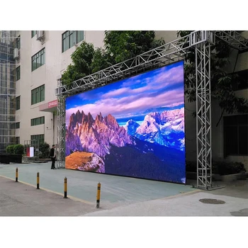 P5 светодиодный экран 640x640 мм панель светодиодный движущийся знак дисплей для литья под давлением алюминиевый шкаф HD полноцветные светодиодные панели для наружного