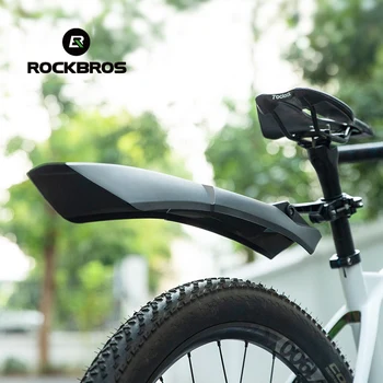 ROCKBROS Велосипедное крыло Удлинить, Расширить Велосипедное крыло 24-дюймовый Регулируемый Быстроразъемный протектор Удлинить Комплект брызговиков для велосипеда