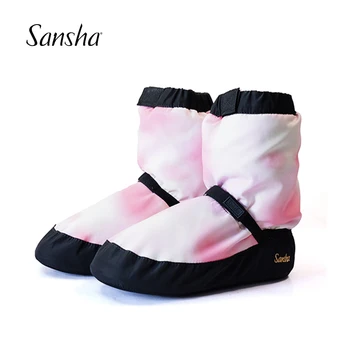 Sansha New Adult Kid Водонепроницаемые Балетные разминочные ботинки в помещении и на открытом воздухе Для студийных танцоров WOOJ