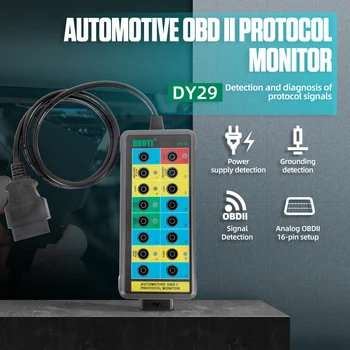 Автоматическая коробка отключения автомобиля OBDII obd Breakout Box Детектор Автомобильного протокола автомобильный интерфейс obd2 автомобильный монитор диагностика интерфейса OBD