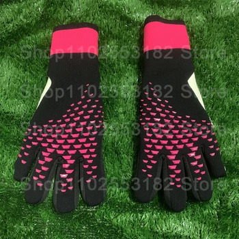 Вратарские перчатки для детей, вратарские перчатки из утолщенного латекса, футбольные противоскользящие футбольные перчатки для взрослых, вратарские перчатки