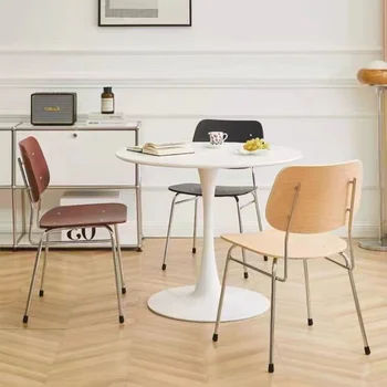 Вспомогательные Декоративные обеденные стулья Эргономичные Декоративные обеденные стулья для салона красоты Предметы домашнего обихода Игровая мебель Silla DX50CY