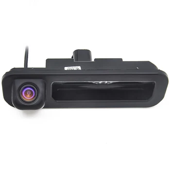 Вторичный рынок кнопочный переключатель ручка багажника Резервная камера заднего вида CCD автомобильная камера заднего вида парковочная камера заднего вида для Ford Focus 2012