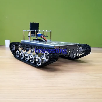 Гусеничное шасси с электронным управлением, Амортизирующий бак STM32, Интеллектуальный автомобильный робот ROS