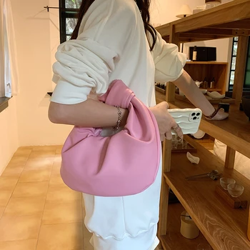 Дизайнерские сумки, Роскошные кошельки и сумочки, высококачественная женская сумка, Модная брендовая сумка в складку, Дизайнерская сумка для ужина