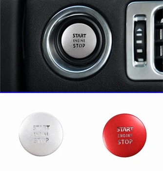 Для Land Rover Range Rover Vogue 2010-2012 Наклейка на крышку кнопки запуска и остановки двигателя автомобиля Аксессуары для интерьера автомобиля