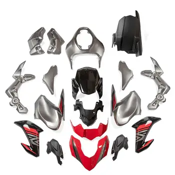 Для мотоцикла Z900 красный полный комплект инжекционного обтекателя для Kawasaki Z900 2017 2018 2019