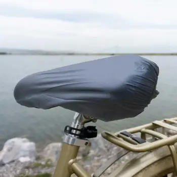 Дождевик для велосипедного сиденья Наружный эластичный пыле- и дождеустойчивый УФ-протектор Чехол для велосипедного седла Аксессуары для велосипедов Водонепроницаемый инструмент
