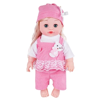 Куклы-младенцы 13-дюймовые для мальчиков и девочек, мягкий винил для всего тела, Реалистичные Новорожденные младенцы с комплектом одежды
