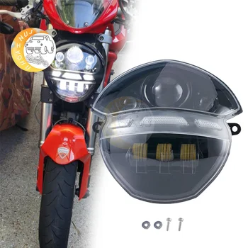 Мотоциклетная фара в сборе кронштейн фары для Ducati Monster 1100 1100S M1000 696 795 796 2008 2009 2010 2011 2013 2014