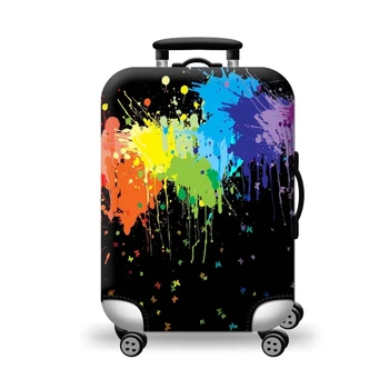 Моющийся чехол для чемодана, чехол для багажа, защитный чехол от царапин, Пылезащитный чехол для 18-32-дюймового чемодана, эластичный чехол