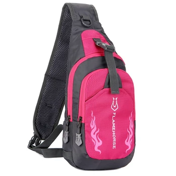 Мужской Женский рюкзак-слинг, нагрудная сумка через плечо, сумка для путешествий, спортивная сумка для спортзала, мужская сумка для бега через плечо, пакет для бега