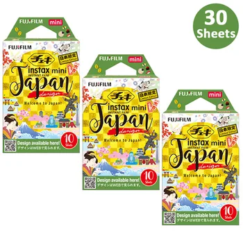 Новая пленка Instax Mini Japan 10-30 листов для камеры Fujifillm Instant Mini 12, 11, 9, 8, 7s для принтера SP-1/2 (срок годности: 2024)