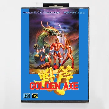Новое поступление игровой карты GoldenAxe 16bit MD для Sega Mega Drive / Genesis с розничной коробкой