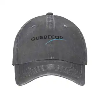 Повседневная джинсовая кепка с графическим принтом Quebecor, Вязаная шапка, бейсболка