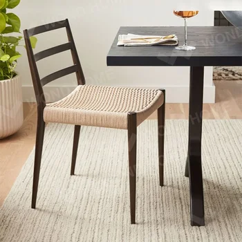 Подвесное кресло из скандинавского дерева, Дизайнерский Офисный акцент, стулья для гостиной, шезлонг для геймеров, мебель для гостиной