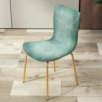 Простые дизайнерские обеденные стулья со спинкой для ресторана, обеденный стул на заказ в скандинавском стиле, мебель для дома, обеденный стул из ткани для отдыха