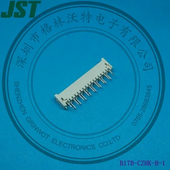 Разъемы смещения изоляции провода к плате, типа IDC, Компактно монтируемые, 17-контактный, B17B-CZHK-B-1, JST