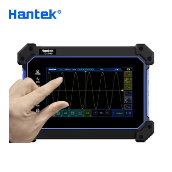 Ручной Цифровой Осциллограф Hantek TO1112 TO1112C TO1112D Сенсорный экран 2CH Двухканальный Мультиметр с полосой пропускания 110 МГц 250MSa/s