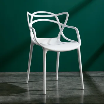 Скандинавские современные обеденные стулья, уличные Эргономичные обеденные стулья, Дизайнерская расслабляющая мебель для гостиной Sillas De Comedor WZ50DC