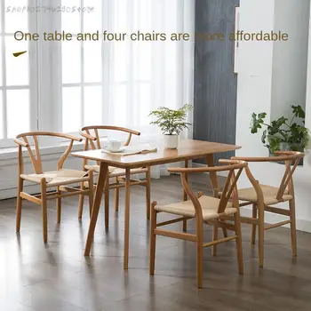 Современный деревянный обеденный стул, офисная роскошная Кривая кухня, Минималистичный обеденный стул, удобное украшение для ожидания Cadeiras De Jantar
