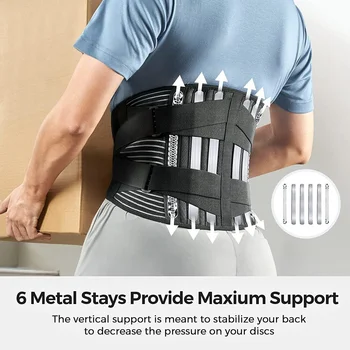 Спортивный Регулируемый поясничный бандаж для спины, Противоскользящий Дышащий пояс для поддержки талии, для упражнений, бандаж для облегчения боли в спине