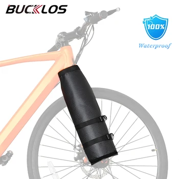 Сумка для велосипедных вилок с пряжками, водонепроницаемая сумка для хранения велосипедов, большая вместительная велосипедная рама, складная спортивная сумка для велоспорта по горной дороге.