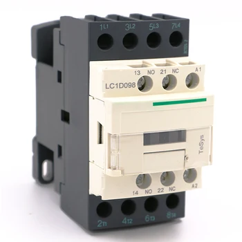Электрический магнитный контактор переменного тока LC1D098B7 4P 2NO + 2NC LC1-D098B7 20A катушка переменного тока 24 В